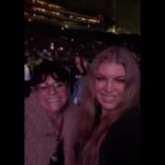 Fergie Instagram - girl at the rock show 2023