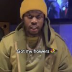 Fivio Foreign Instagram - When Yu finally get yah flowers ❤️‍🩹
