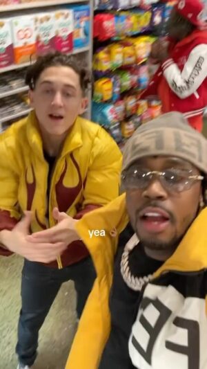 Fivio Foreign Instagram - 😂😂😂 He keep tryna say that word 🚫