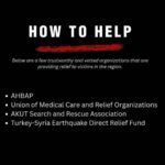 Flea Instagram – People are suffering painfully from the earthquake in Syria and Turkey. Here are some ways to express love and help. They need us.