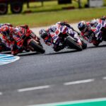 Francesco Bagnaia Instagram - We scored a crazy header goal 🤙🏻🍿 #Go1Free Phillip Island Grand Prix Circuit