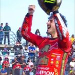 Francesco Bagnaia Instagram - ❤️‍🔥 Let’s dance, let’s sing, let’s shout, let’s enjoy it till we lose our voices, together we live it better. #Go1Free