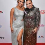 Francia Raísa Instagram - Last night was so beautiful and fun! Thank you @nhmc_org for all that you do and for making me get dressed up and dedicate an evening to celebrate my accomplishments. Thank you @gloriakellett for being there to share the stage with me and presenting me with this award. It was really nice to be in a room full of talented latinx artists celebrating how far we’ve come 🤍