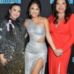 Francia Raísa Instagram - Last night was so beautiful and fun! Thank you @nhmc_org for all that you do and for making me get dressed up and dedicate an evening to celebrate my accomplishments. Thank you @gloriakellett for being there to share the stage with me and presenting me with this award. It was really nice to be in a room full of talented latinx artists celebrating how far we’ve come 🤍