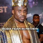 Francis Ngannou Instagram - A year of proper celebration & gratitude 🙏🏿 See you all in 2024 🤴🏿☝🏿