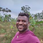 Francis Ngannou Instagram - Enjoying a walk in the exact same place that I spent most of my life, and a place that carries a lot of memories for me. #Batié #Djeudem #nostalgia Batié, Cameroon