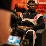 Francis Ngannou Instagram - Enjoy the show ☝🏿 #JoshuaNgannou Riyadh, Saudi Arabia