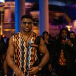 Francis Ngannou Instagram - Press Conference ✅ #JoshuaNgannou Wearing a one-of-a-kind collaboration between @Gymshark and @Ahluwalia 🙌🏿 Riyadh, Saudi Arabia