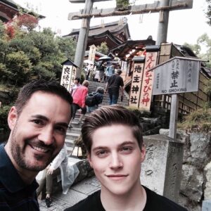 Froy Gutierrez Instagram - happy father’s day to the OG froy! thank you for the advice, wisdom and patience with this (very) stubborn kiddo. te quiero mucho, papucho ➖🧔🏻➖