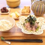 Fumino Kimura Instagram - *** 今日のごはんでした。 ごまサバのひつまぶし風 あまり牛ミンチの甘辛団子 だし巻きたまご キムチ納豆巾着 鮮度ピカピカのサバを ごまサバで楽しんだ後は 出汁茶漬けにして２度美味しい🐟 いつもは雑穀米だけど この時ばかりは炊きたて白米で🍚✨ 冷蔵庫空にしちゃって 明日のごはんどうしようかなって 悩みながらお休みなさい🙏🏻