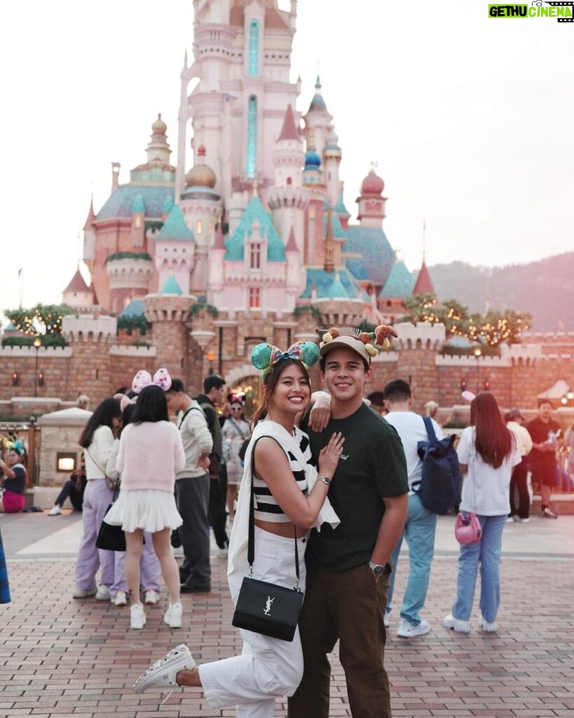 Gabbi Garcia Instagram - just a quick, unplanned, weekend disney trip on my birthday 🥹❤️ nothing beats the magic of disney. feels soooo good to be a kid again!! even just for a day 🫶🏽 Hong Kong Disneyland 香港迪士尼