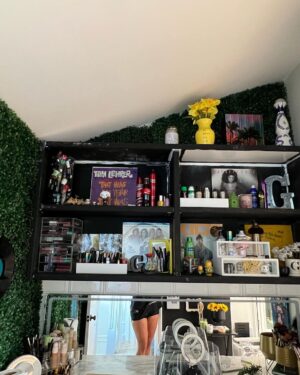 Gabbie Hanna Instagram - Finished my bedroom today :)🤟💕 my cleaner comes on tuesdays. She says I make the best eggs she’s ever had and her son asked her to get the recipe. It’s just eggs and spinach 🤷‍♀️ but she says I have a special way of cooking. Maybe she’s flattering me so I keep cooking for her but ~it’s working 😂 flattery goes far with me. I’m pretty sure it’s just because I whip them in a bowl first and gently stir it while it’s cooking- my mom taught me the bowl part and my aunt taught me the stir part.Today she told me that she gets chills in my house bc I’m Blessed and she feels God’s presence there. I think she’s a spirit guide maybe, she always delivers a divine message at an imperative time for me. She really helps me make & keep my home. She’s taught me a lot about life through her broken English and my VERY beginner Spanish. Today I heard her tell my cat “radio, I love you!” And my heart BURST. I like to let her pick my sheets each week, my only request is to mix up the colors. Sometimes she’ll move things randomly while cleaning and they land in a much better spot than I had it originally, she has a natural instinct for design. She told me she uses my organization ideas for other homes. She also always tells me I’m smart, creative, talented & *blessed.* I generally like working alone, but she is always a welcome helping hand. ANYWAY, here’s some shots of my bedroom! 🤟💕 full tour soon? I have too much other shit to do first tho but SOON 🥶