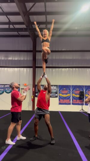 Gabi Butler Instagram - NEW SKILL 🤩🔒😍 this was after we body slammed…. 😂 so moral of the story (just keep trying and do it again) 👏🏽
