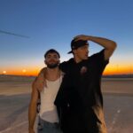Gabriel Guevara Instagram - villains sunset 😈 Madrid, Spain