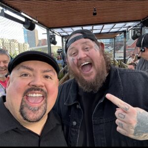 Gabriel Iglesias Instagram - Had the honor of hanging out with the super talented @jellyroll615 Catch him on tour. #FluffyJellyRoll
