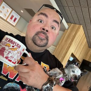 Gabriel Iglesias Instagram - This week I have 5 shows in 5 states in 5 days. Day 1. Hello from Nebraska. Getting an iced coffee then off to show 1 😁