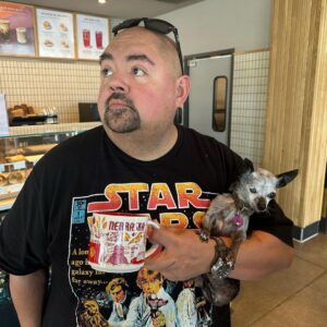 Gabriel Iglesias Instagram - This week I have 5 shows in 5 states in 5 days. Day 1. Hello from Nebraska. Getting an iced coffee then off to show 1 😁