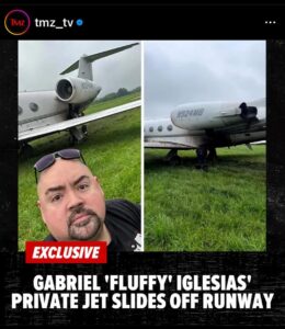 Gabriel Iglesias Instagram - Thank u to the pilots who did what they had to do to get us on the ground safely. This could have been so bad. Grateful I live to see another day and YES I will be flying tomorrow… just not on this jet 😜✈️