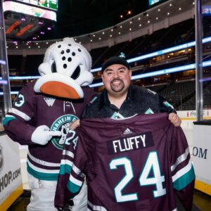 Gabriel Iglesias Instagram - Comedian @fluffyguy is in the house! Don’t miss him as he will be bringing the laughs on April 19th here at Honda Center for his Don’t Worry Be Fluffy Tour. You can get tickets for his show at the link in bio.