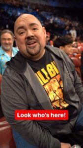 Gabriel Iglesias Instagram - @fluffyguy is ready for WWE Day 1 TONIGHT on #WWERaw!