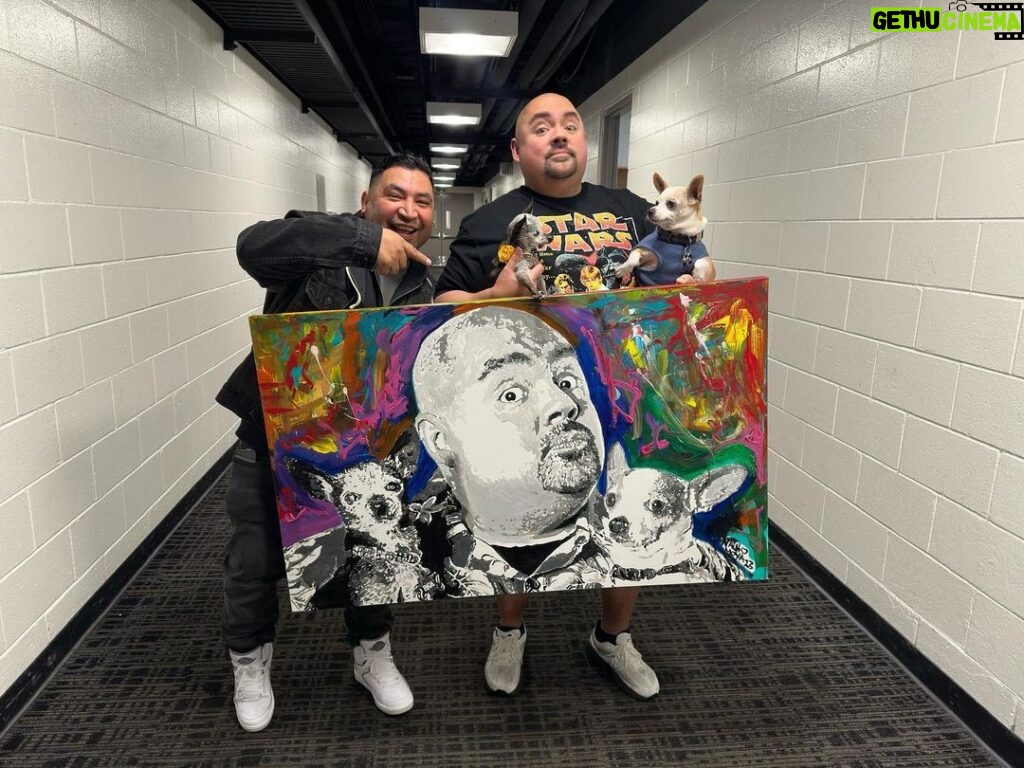 Gabriel Iglesias Instagram - Thank u @moya_arts for making this awesome Fluffy art piece. U have a wonderful talent. Continued success and happiness 👏🏼