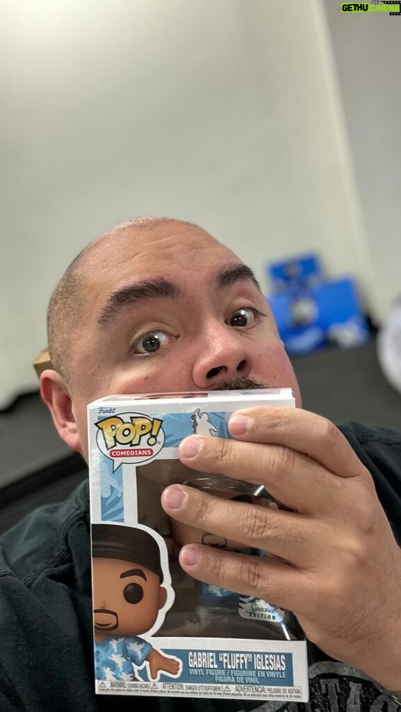 Gabriel Iglesias Instagram - 1 of 1 error Fluffy FUNKO is officially in the wild. FYI the FREE tix r for MY show ONLY so don’t be asking for Taylor Swift tix 😜 FluffyGuy.com Long Beach, California