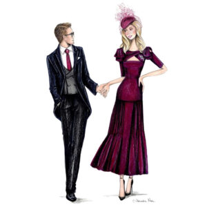 Gabriel Macht Instagram - Last Saturday in Windsor. #fbf what a sketch @alexandra_nea #jacindabarrett #sketches #royal #wedding