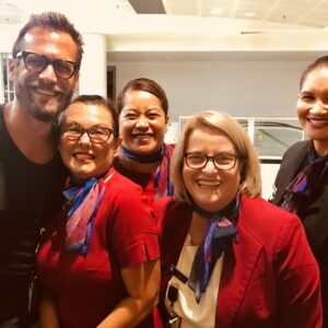 Gabriel Macht Instagram - Nothing but smiles...thanks to the gate attendants, flight attendants, and everyone @VirginAustralia  #VirginAustralia #sponsored