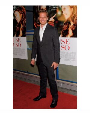 Gabriel Macht Instagram - Throwback Saturday. Head over to Charity Buzz if you would like to own this #suit I wore to the premier of #becauseisaidso link in my bio