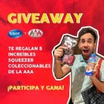 Gabriel Montiel Instagram - 🚨¡GIVEAWAY! 💦 @luchalibreaaa @werevertumorro y nosotros te queremos regalar 1 divertido squeezer coleccionable de los luchadores de la AAA. Para participar tienes que seguir los siguientes pasos: 1. Seguir la cuenta de @solural_oficial 2. Darle like a este post 3. Comentar la publicación utilizando el #LuchandoContraLaDeshidratación 💦Los 40 comentarios más originales y con más “me gusta” serán los ganadores. 🙌🏻 Tienes hasta el día viernes 24 de Diciembre para participar. ¡Mucha suerte a todos! 💥