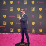 Gabriel Soto Instagram - @premiolonuestro 🏆🏆🏆💫💫💫😎😎😎 #styledbybompani @enricobompani Hair: @carlosemiliopics Accessories: @jacobandco @danyfrst 🔝 Miami, Florida