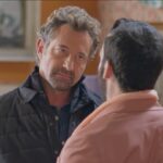 Gabriel Soto Instagram - Leandro llega muy amenazante con Manuela, pero su familia la apoya.  #VencerLaCulpa