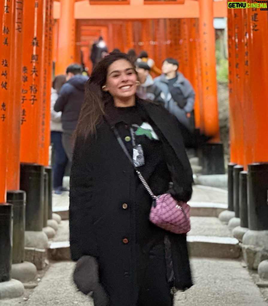 Galilea Montijo Instagram - ❤️🇯🇵 #fushimiinarishrine #kyoto #japon Fushimi Inari Shrine, Kyoto