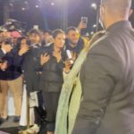 Gamila Awad Instagram - مبسوطة جدا لوجودي في حدث ضخم و مشرف زي @joyawards.official و أكتر حاجة بسطتني استقبال الجمهور السعودي 🇸🇦 Thank you @joyawards.official for having me 🤍 Styled by @yasminekenawi Dress by @georgeshobeika Jewelry @tiffanyandco Makeup @rehamkhalifaa Hair @hema.hairstyle Photography @soma_photography19 Riyadh, Saudi Arabia