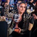 Gamila Awad Instagram - شكراً @dearguestmagazine علي جايزة احسن ممثلة شابة عن مسلسل "حرب أهلية" وشكراً لكل إللي صوتولي وعلي دعمكم ليا دايماً🤍
