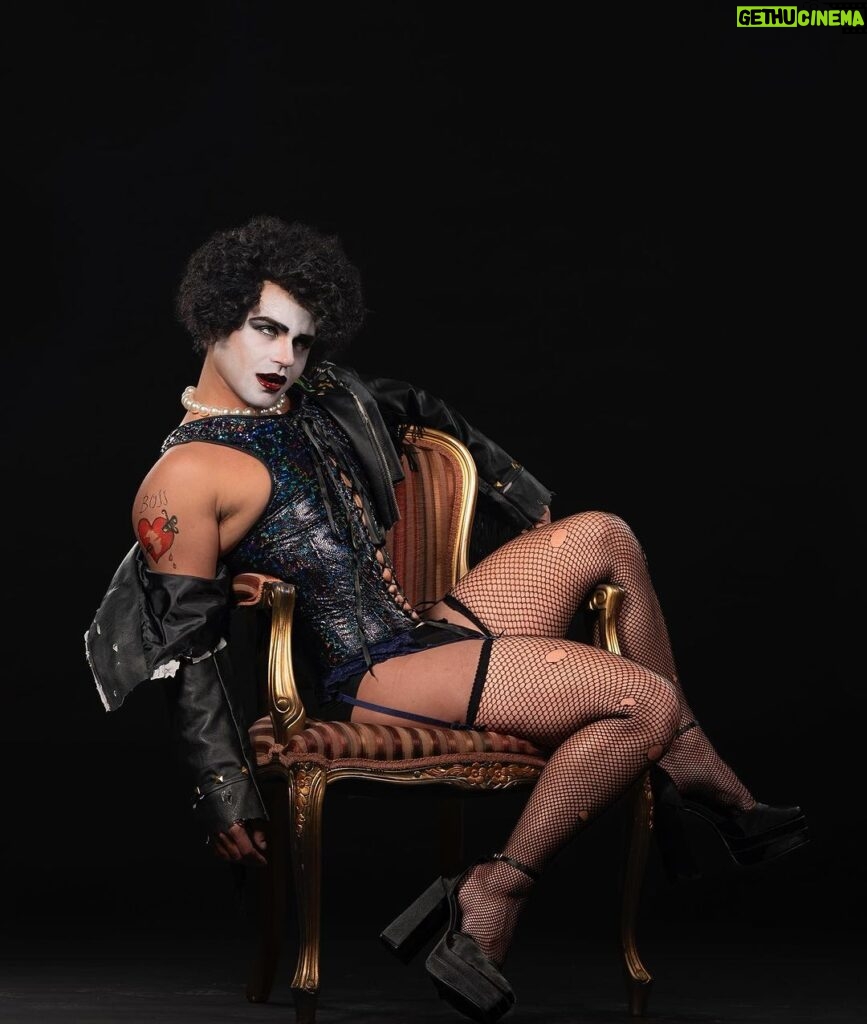 Garrett Clayton Instagram - Heading into another and final week of sold out shows at #RockyHorror. A big thank you to the cast, crew, and audiences for this show! This is a run to remember. I couldn’t be more grateful to @samperimages for capturing this promo images that make me feel so overwhelmed with joy. Plus, a shout out to @kitty_lipski for this incredible costume. Your talent amazes me. Truly ♥️👠 because of you I get to feel like a rockstar every night #rockyhorror #rockyhorrorpictureshow #frankenfurter #halloween #musical