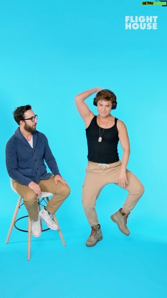 Garrett Clayton Instagram - This dance though 🔥 @garrettclayton1 @realadamrose . . . #tiktok #garrettclayton #adamrose #dance #onemargarita Flighthouse