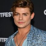 Garrett Clayton Instagram - Thank you for inviting us to a Fabulous opening night @outfest. It was an inspiring evening and I’m proud to be in this community with you. Styled by : @allzedetails Suit: @zadigvoltaire Shoes: @jessicasimpsonstyle Jewelry: @icelinkofficial @swarovski
