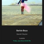 Garrett Clayton Instagram - Coming in 7 days! #barbieboys Link to pre-save in my bio! Dedicated to all my favorite people who want freedom of expression. No matter who you are or where you come from. Straight or queer. Short or tall. Thick or thin. I will always fight for our right to freedom of expression… to live without fear. We all deserve that. Freedom to love whoever you love, wear what you want to wear; freedom in body autonomy, gender expression… ESPECIALLY in these frightening, uneasy times. We should all to fight for eachother in this. I don’t care how many hate messages I get standing up for equality and freedom everyday. I’m so excited to start launching into this next phase of my life and career with you. Thank you for following me in this journey so far. I’ll keep working hard to make you all proud, and to pull us all forward—together. This is the beginning of my love letter to you and to that promise. ♥️