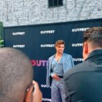 Garrett Clayton Instagram - Celebrating the opening of @Outfest film festival the evening of the SAG-AFTRA strike was amazing, and I’m SO glad I got to attend an event like this before strike kicked in at midnight. It was wonderful to recognize the artists and creatives within this community at a time when studios are so blatantly NOT acknowledging our contributions to this industry. That can sometimes feel very heavy… But last night was energizing and hopeful, and the sense of community filled my heart. I believe in the strikes that are taking place—and there are a multitude of reasons they needed to happen. I stand with the WGA AND SAG-AFTRA. And I’m proud to belong to such a supportive community and to work with these amazing people! ✊✊✊ Styled by @allzedetails Suit: @zadigvoltaire Shoes: @jessicasimpsonstyle Rings: @icelinkofficial & @swarovski