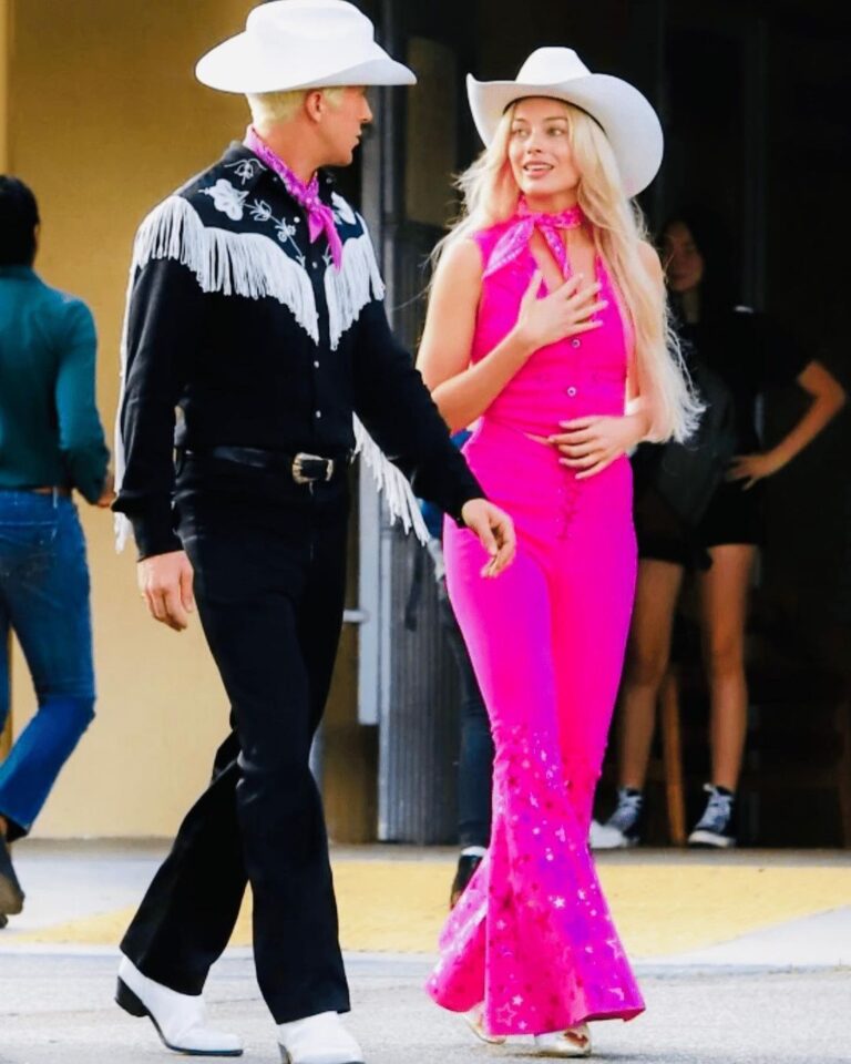 Garrett Clayton Instagram - BARBIE or OPPENHEIMER?!?💖🖤 (SWIPE for surprises😱) •🎥- @redllama.media #barbie #ken #barbiemovie #movie