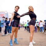 Garrett Clayton Instagram - Walking into pride month like 💁🏼‍♀️ •Raise your hand if you’re part of the LGBTQ+ community or if you’re an ally like me 🙋🏼‍♀️🏳️‍🌈 #pride #pridemonth #lgbtq #love #dance #public