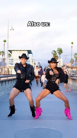 Garrett Clayton Instagram - Us: Beyoncé’s doing country music now? 🤷🏼‍♀️😐🤷🏻‍♂️”
Also us: …. 💃🏼🤠🕺🏻
🎥- @redllama.media 
#beyonce #texasholdem #country #countrymusic #dance #relatable