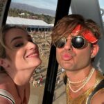 Garrett Clayton Instagram – #coachella with my ride or die @emmahunton so far 😊 #coachella2023 BIG shoutout to @electrolit for hooking us up! ♥️😍😍🙌