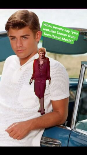 Garrett Clayton Instagram - When people say “you look like Tanner from Teen Beach Movie”