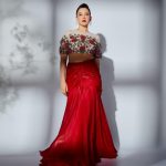 Gauahar Khan Instagram - 🌹 Outfit: @labelpsb Jewellery: @varunadjani Styling : @devs213 assisted by @krutikaa_sharma Photography : @mohitvaru Mumbai, Maharashtra