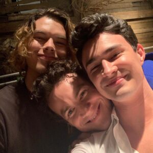 Gavin Leatherwood Instagram - 2 hours until the show comes out... here’s a couple of the CAOS boys smiling at the thought.