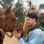 Gavin Leatherwood Instagram - in my horse girl era 🦄 thank u @jessicabelkin 🫶🏻