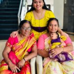 Gayathri Yuvraaj Instagram - Three generation in one frame 😍❤️🦋🧿 @ilandhalir