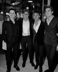 George Russell Instagram - NYE celebrations🕺✨